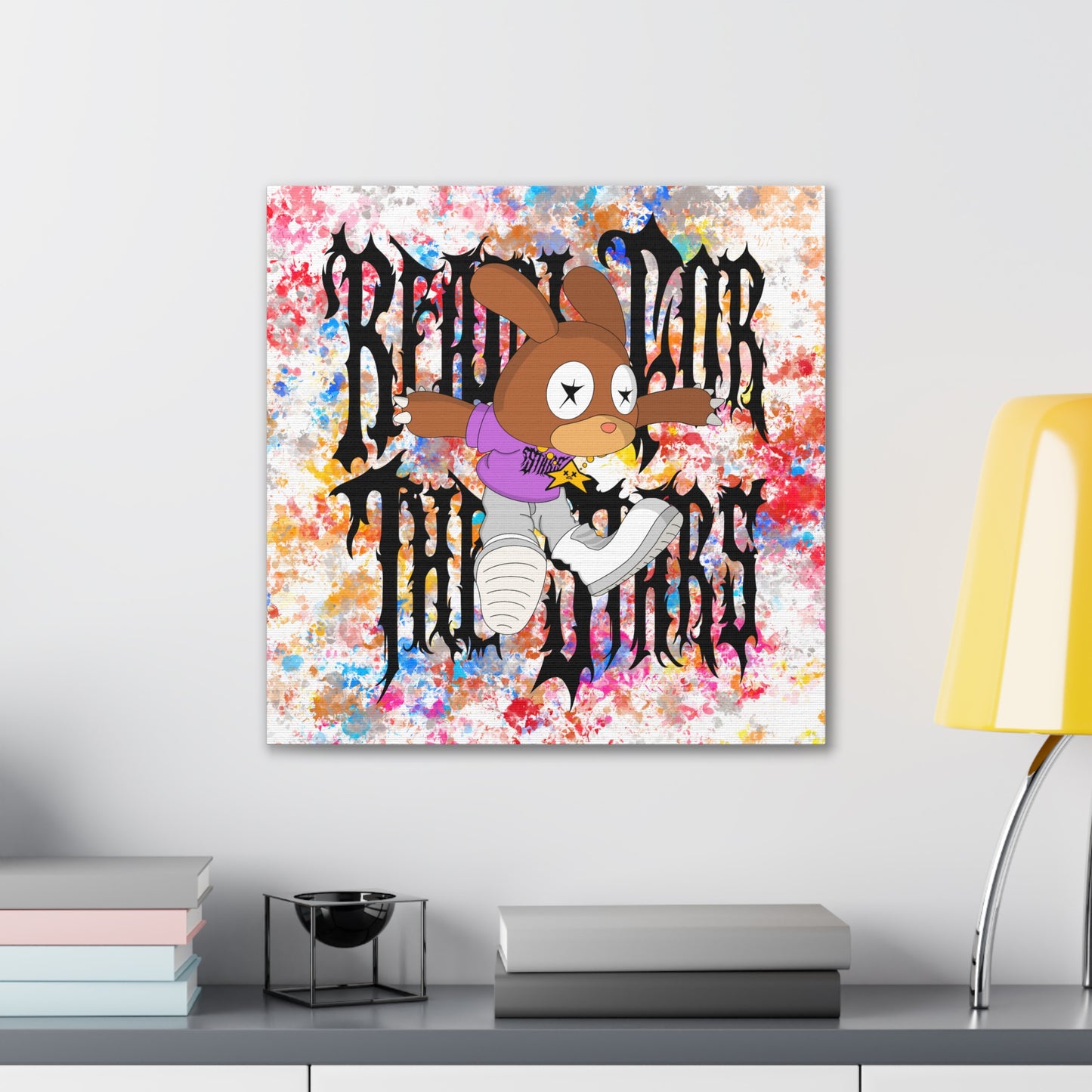 "Kidd Bunny" Canvas