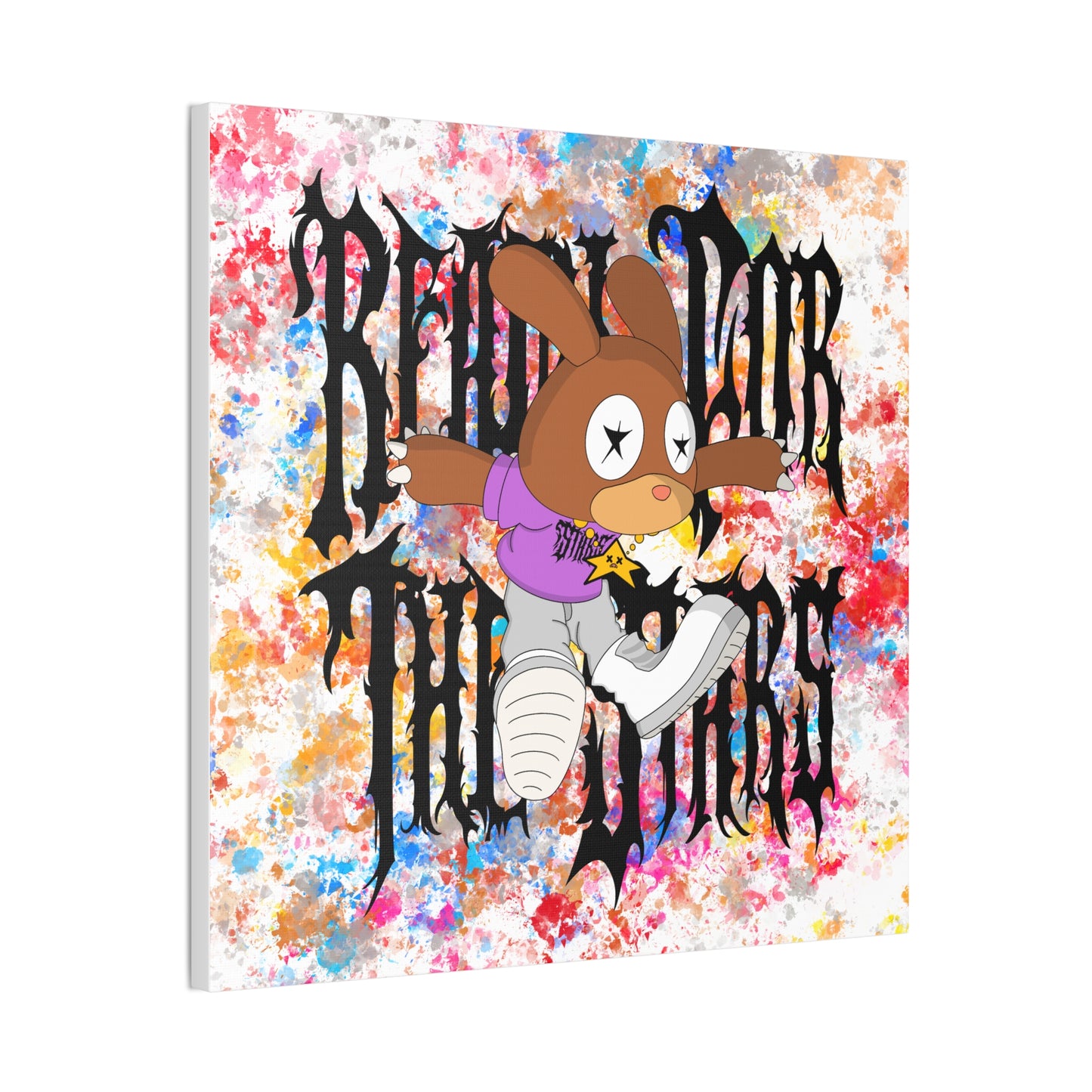 "Kidd Bunny" Canvas