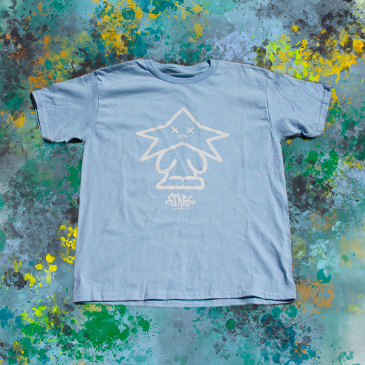 Limited “Kidd Star” Tee - Baby Blue