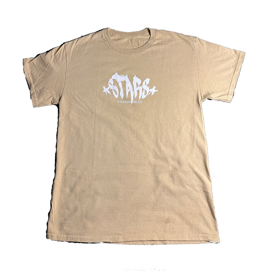 STARS Graffiti Logo Essentials Tee [Tan]